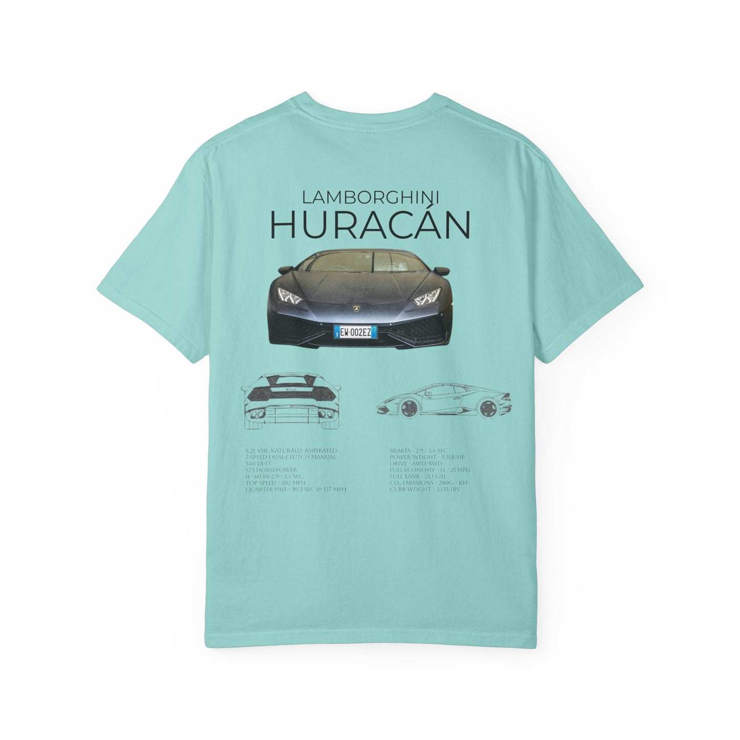 Lamborghini Huracan Unisex T-shirt - Car Enthusiast Tee, Gift for Him