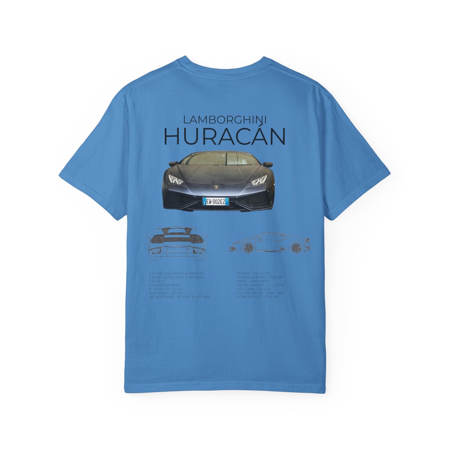 Lamborghini Huracan Unisex T-shirt - Car Enthusiast Tee, Gift for Him