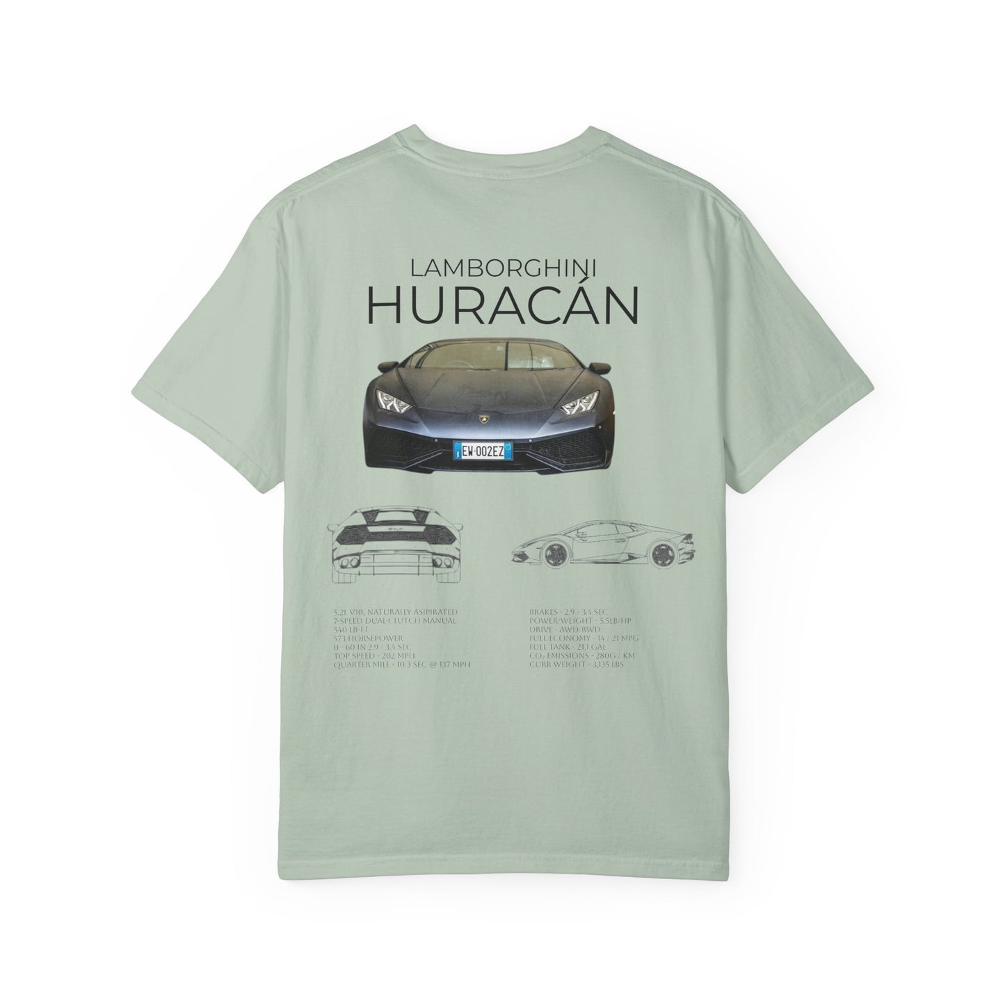 Lamborghini Huracan Unisex T-shirt - Car Enthusiast Tee, Gift for Him