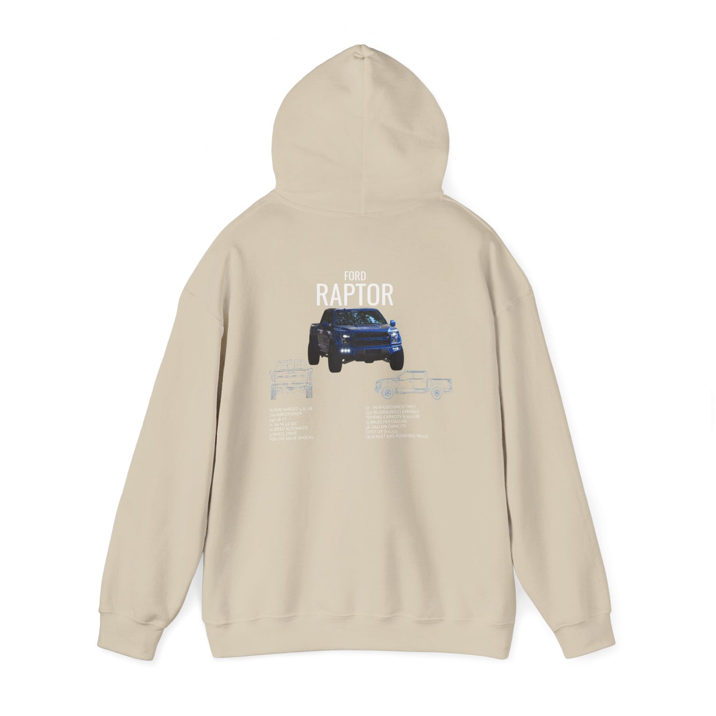 Ford Raptor Graphic Hoodie - Unisex