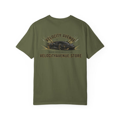 Velocity Avenue Racing Design Vintage Unisex T-Shirt