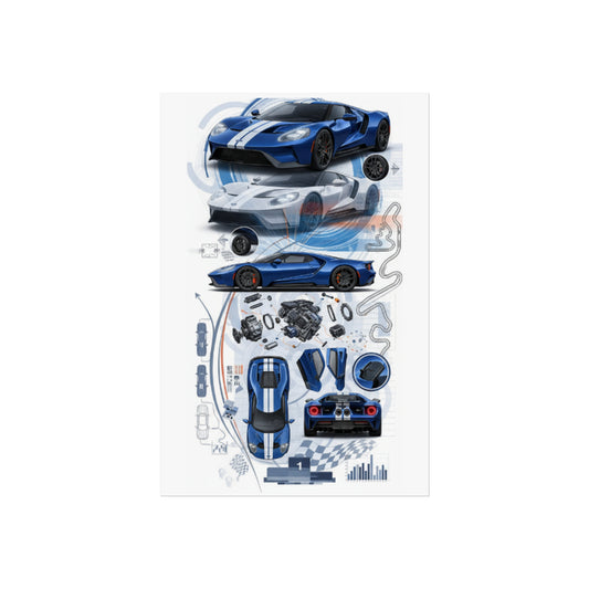 Ford GT Poster