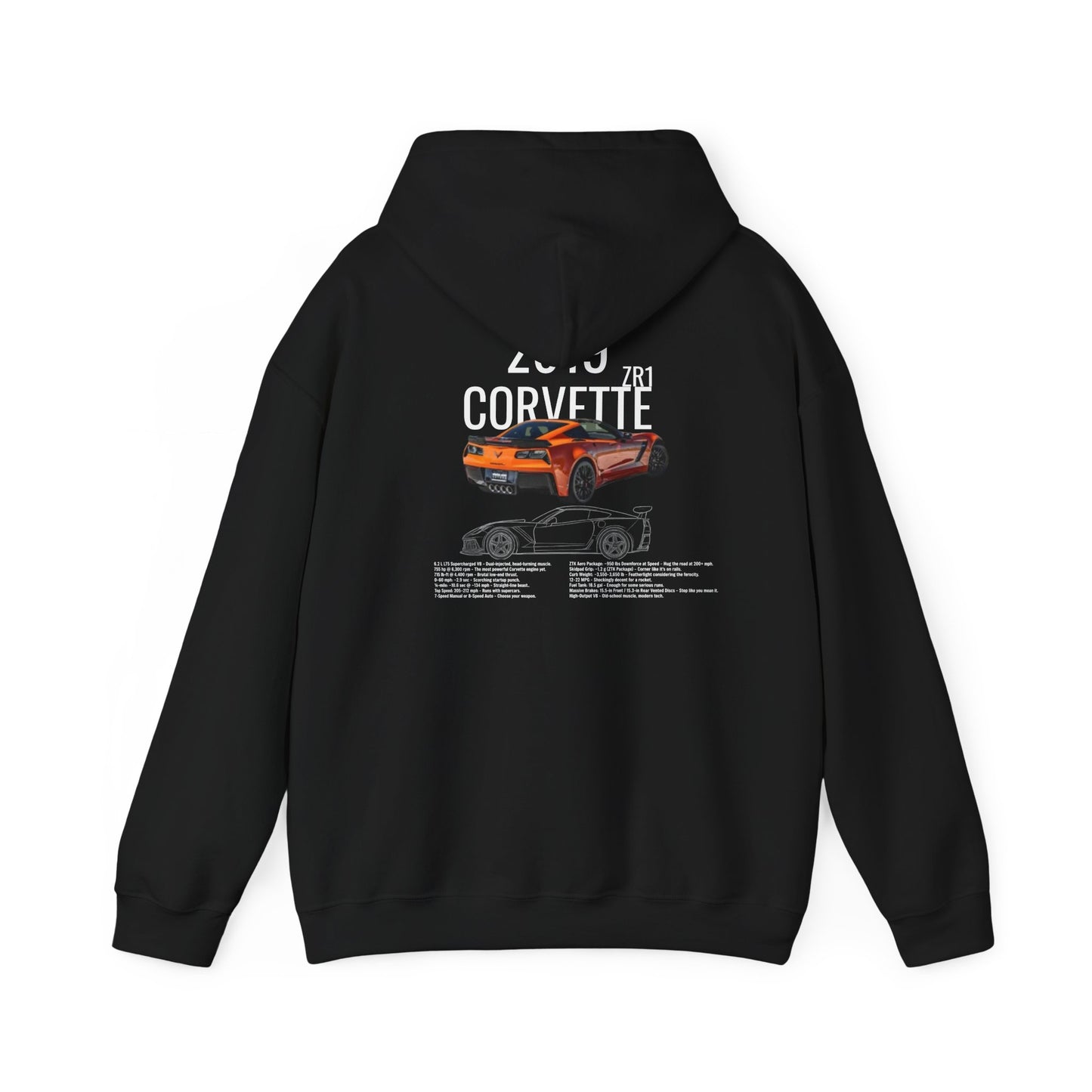 Corvette ZR1 Hoodie | Car Enthusiast Apparel