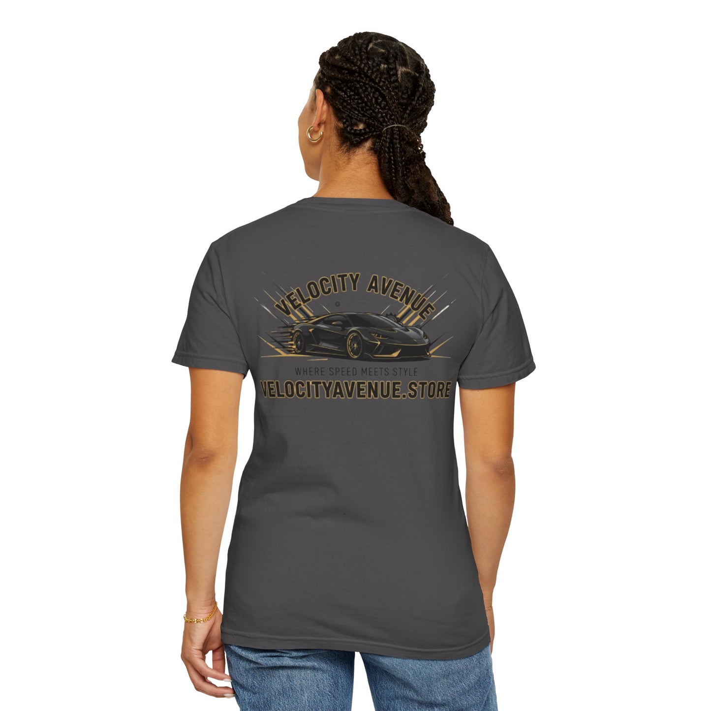 Velocity Avenue Racing Design Vintage Unisex T-Shirt