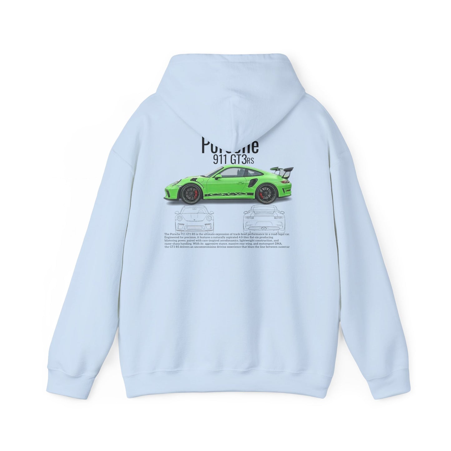 Porsche GT3RS German Flag Hoodie
