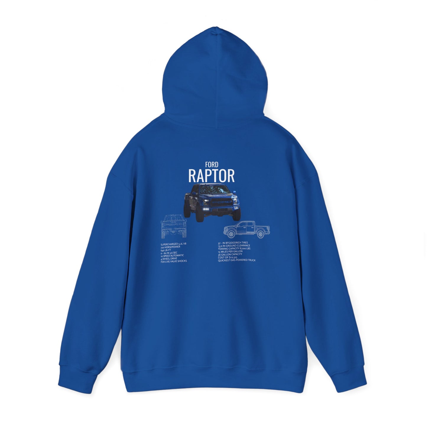 Ford Raptor Graphic Hoodie - Unisex