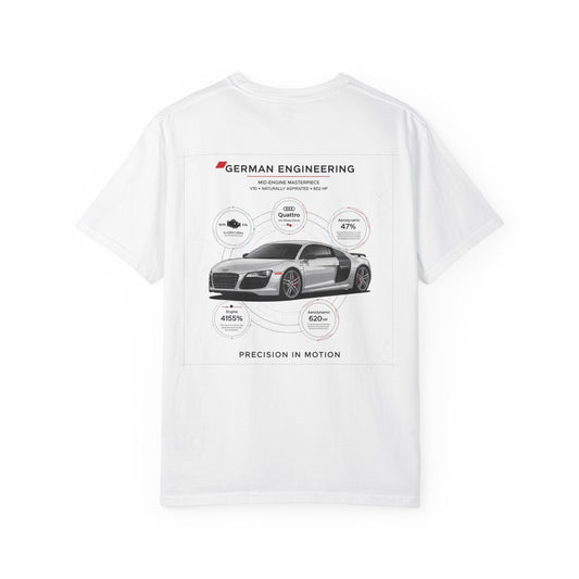 Audi R8 German Engineering T-Shirt - Unisex