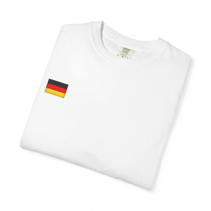 Porsche GT3 RS T-shirt | Car Lover Gift, Vintage Style Tee | German Flag Shirt