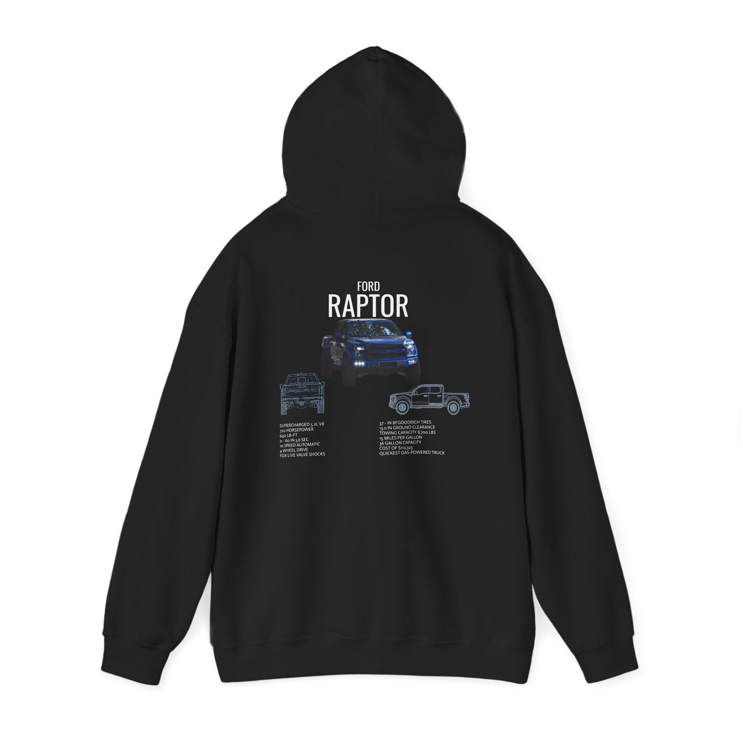 Ford Raptor Graphic Hoodie - Unisex