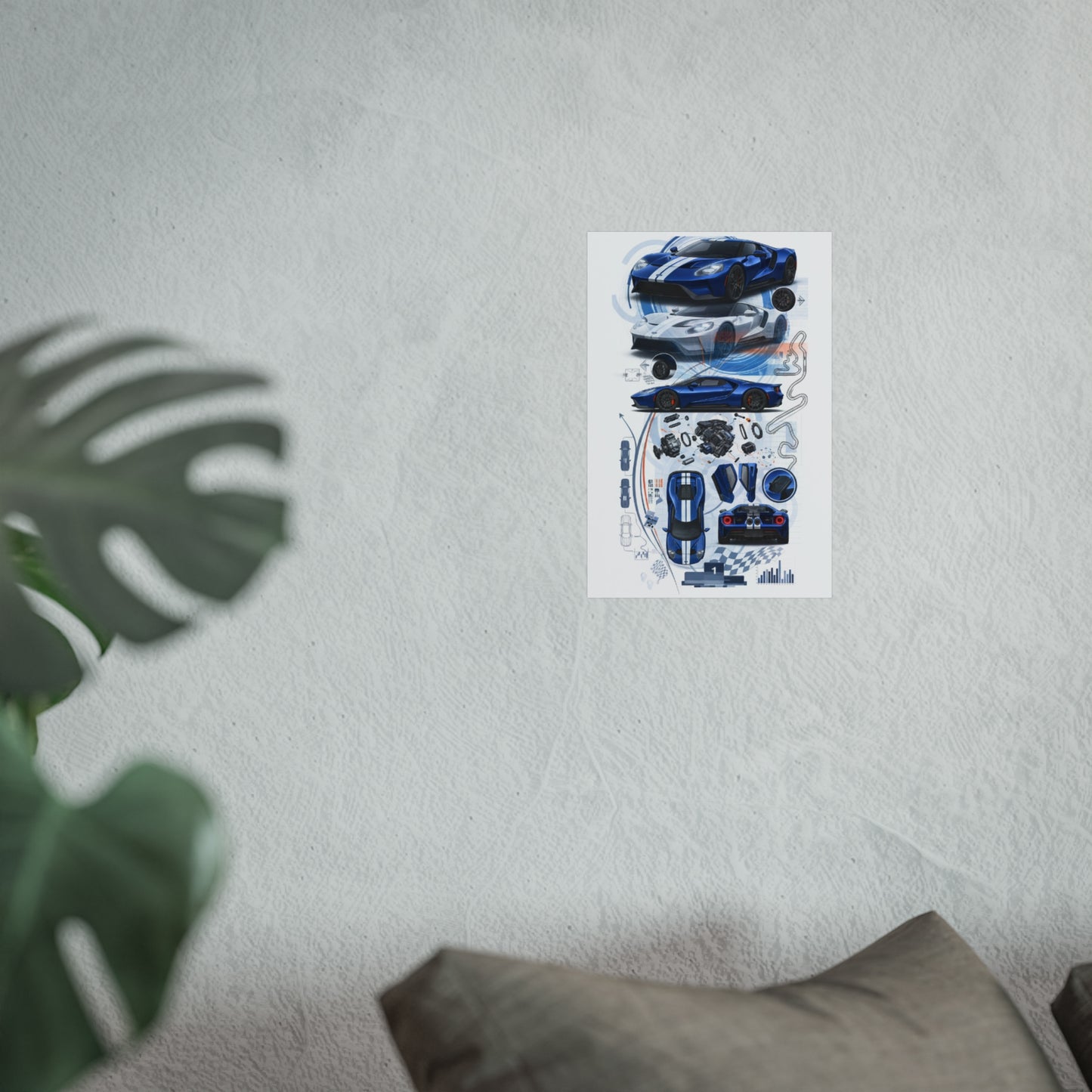 Ford GT Poster