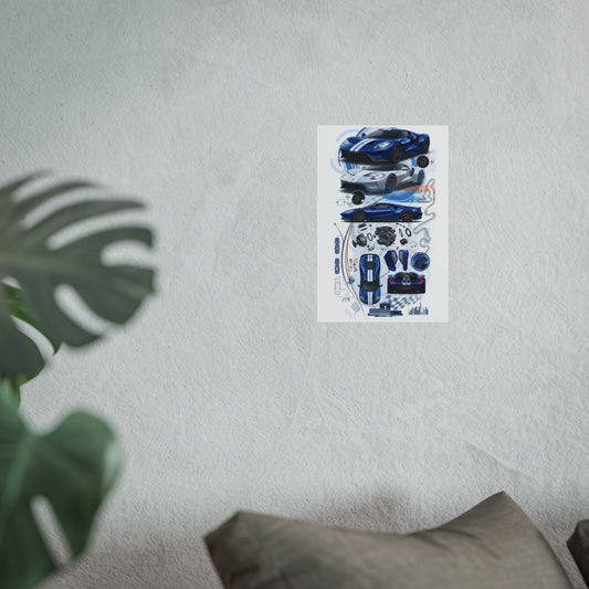 Ford GT Poster