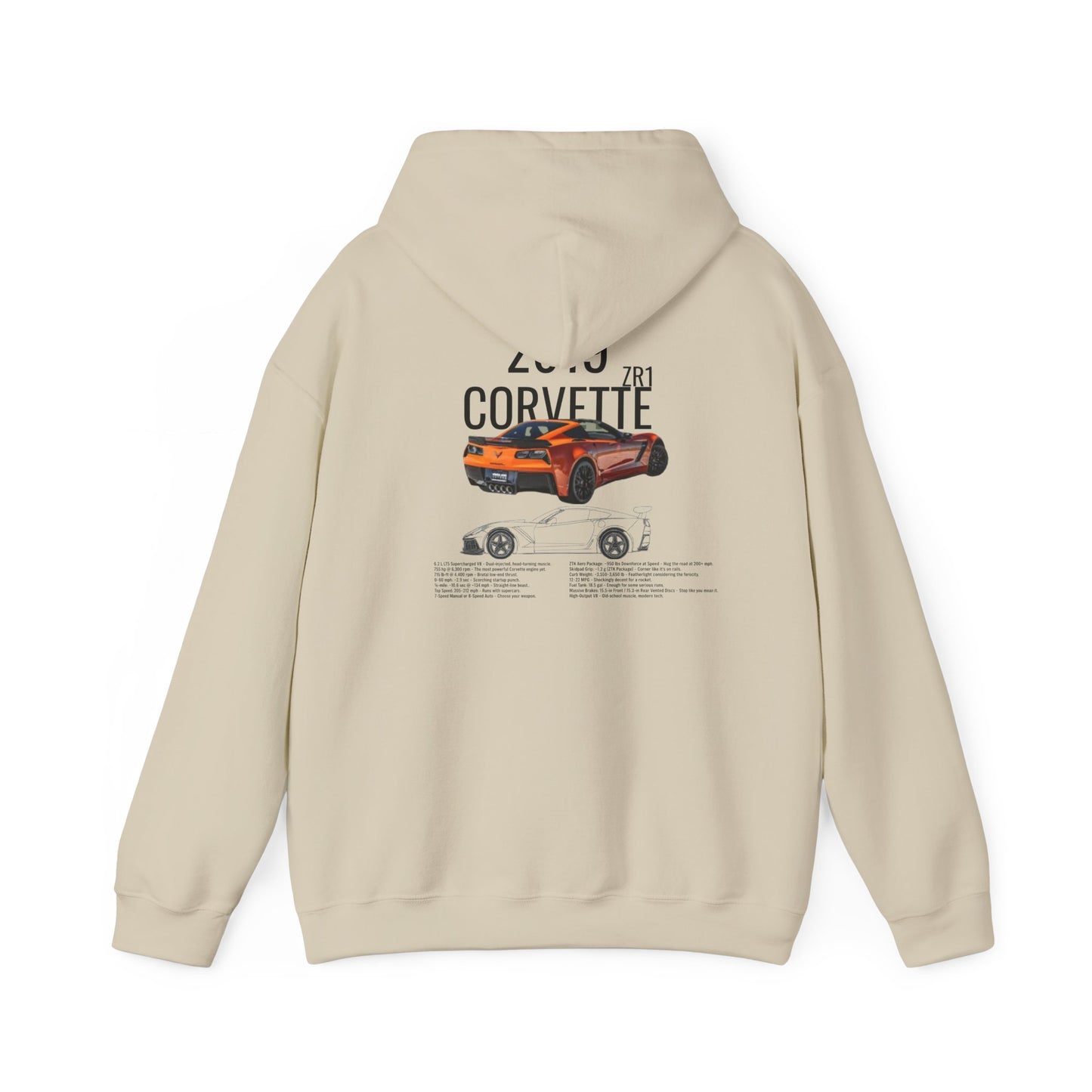 Corvette ZR1 Hoodie | Car Enthusiast Apparel