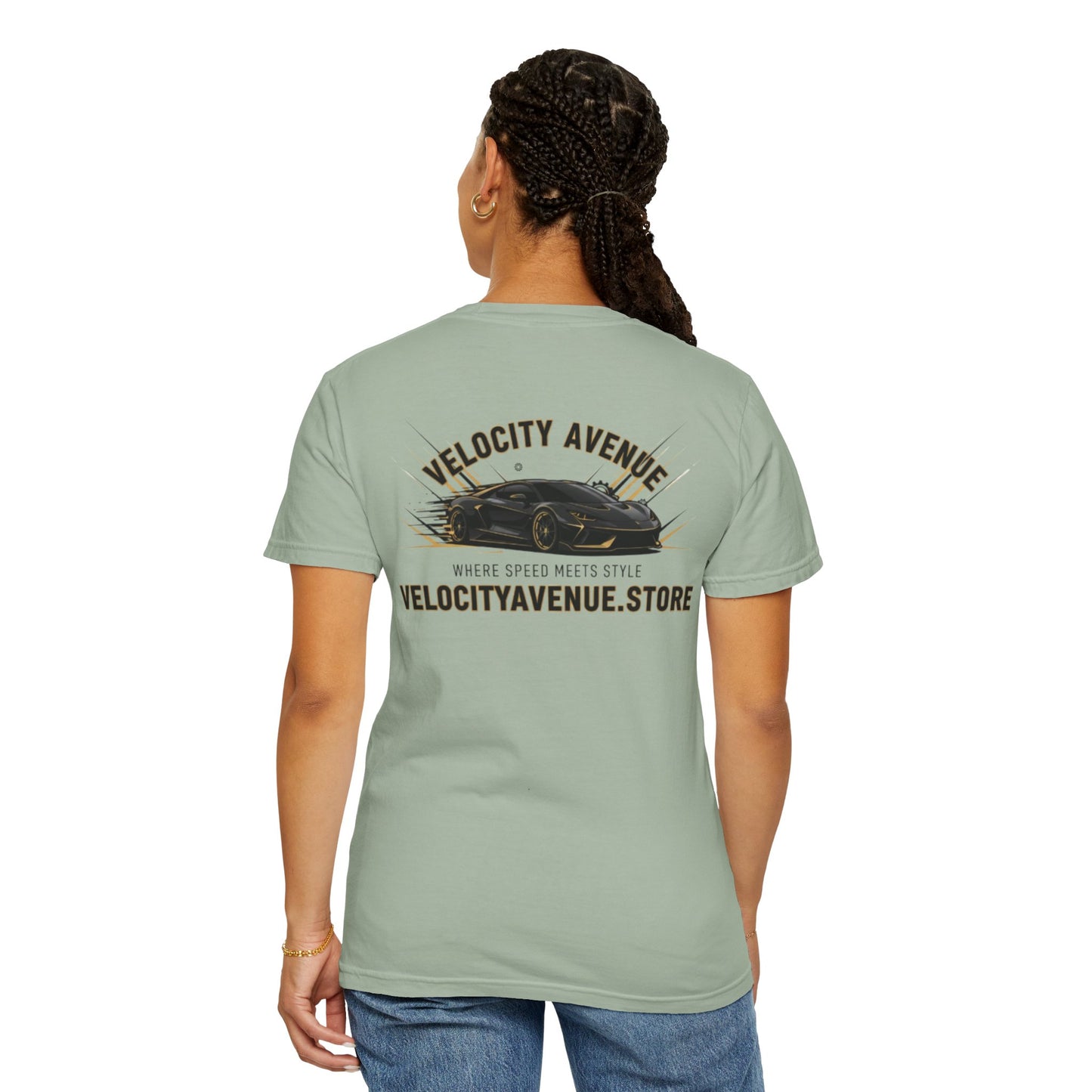 Velocity Avenue Racing Design Vintage Unisex T-Shirt