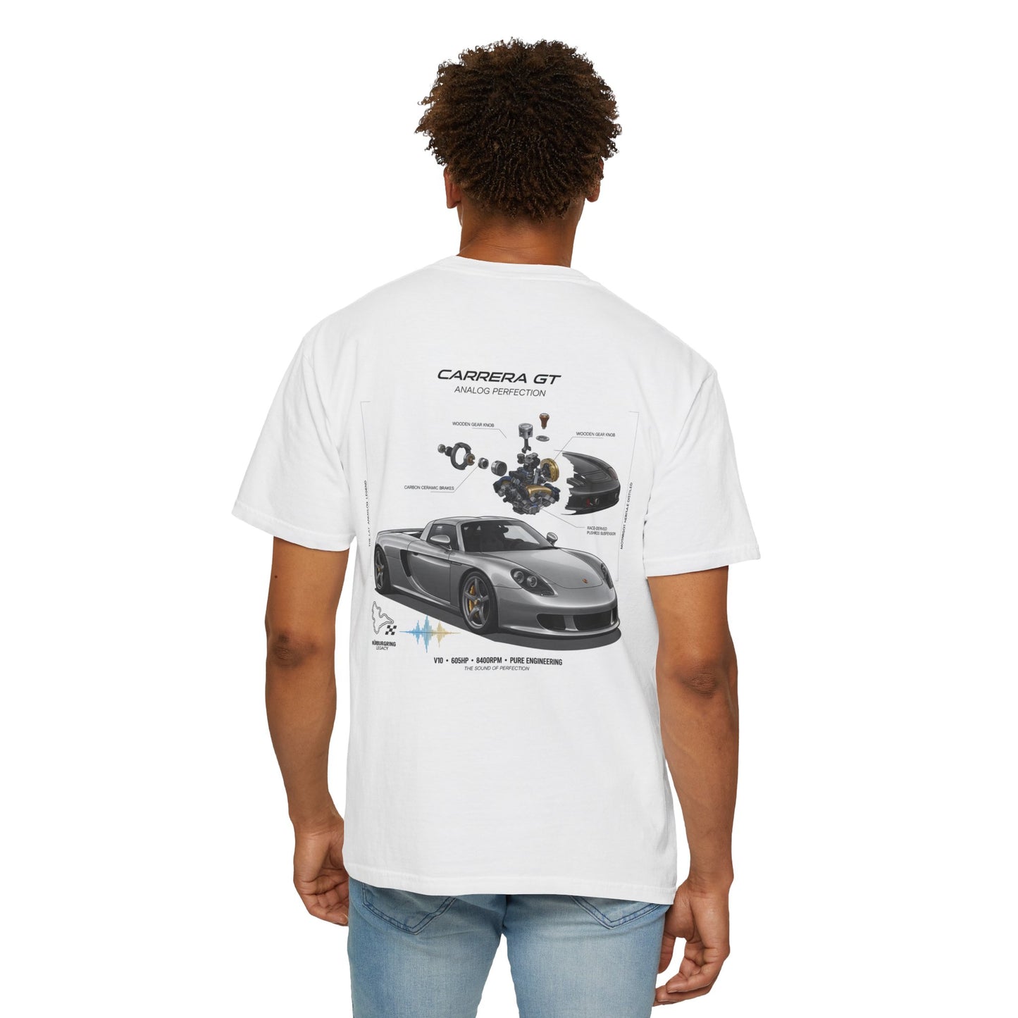 Carrera GT Unisex Garment-Dyed T-shirt | Vintage Car Art Tee | Automotive Gift | Classic Car Lover Apparel | Casual Wear | Unique [...]