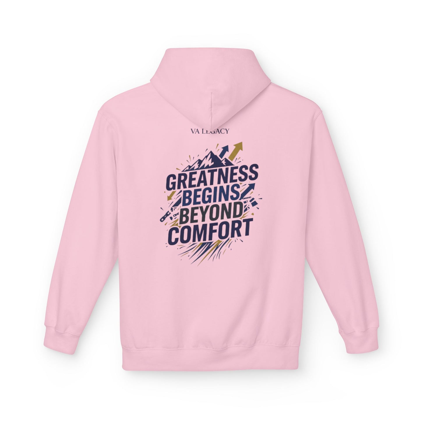 'Greatness Begins Beyond Comfort' Unisex Hoodie