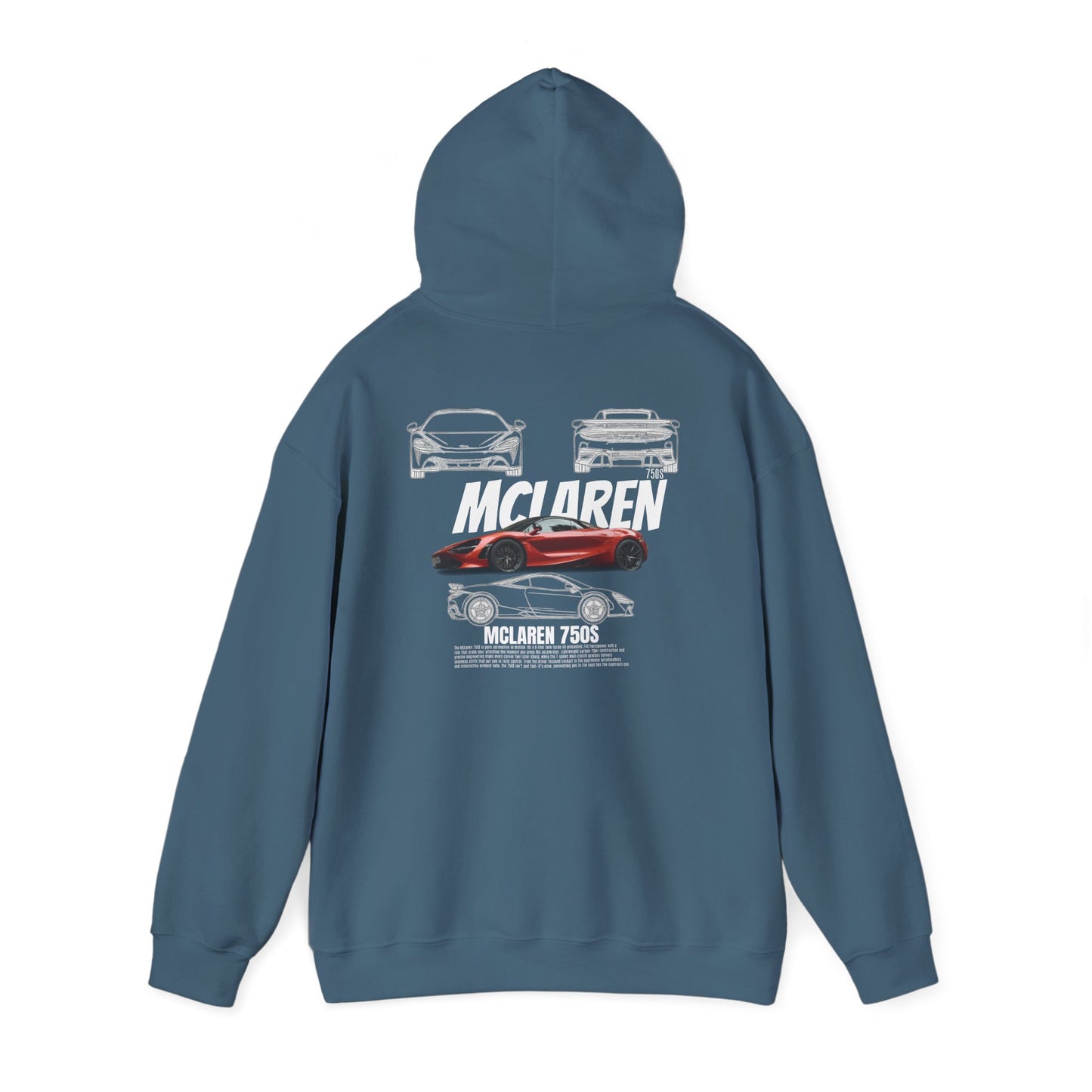 McLaren 750S Hoodie - Cool Car Hoodie
