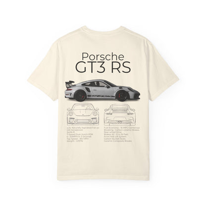 Porsche GT3 RS T-shirt | Car Lover Gift, Vintage Style Tee | German Flag Shirt