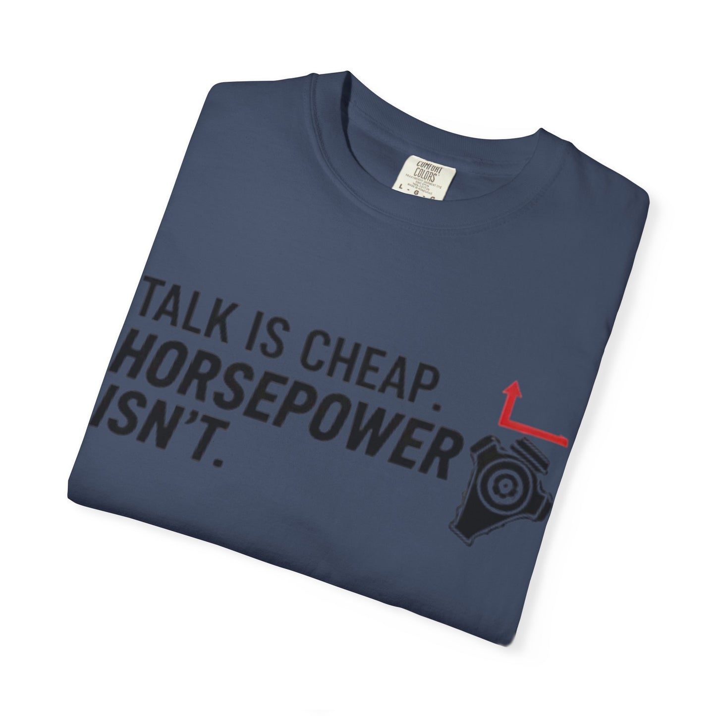 Horsepower Enthusiast T-Shirt, Unisex Garment-Dyed Tee for Car Lovers, Gifts for Dads, Father's Day, Auto Shows, Racing Events, [...]