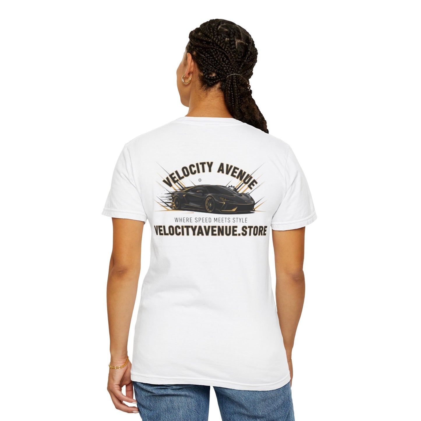 Velocity Avenue Racing Design Vintage Unisex T-Shirt