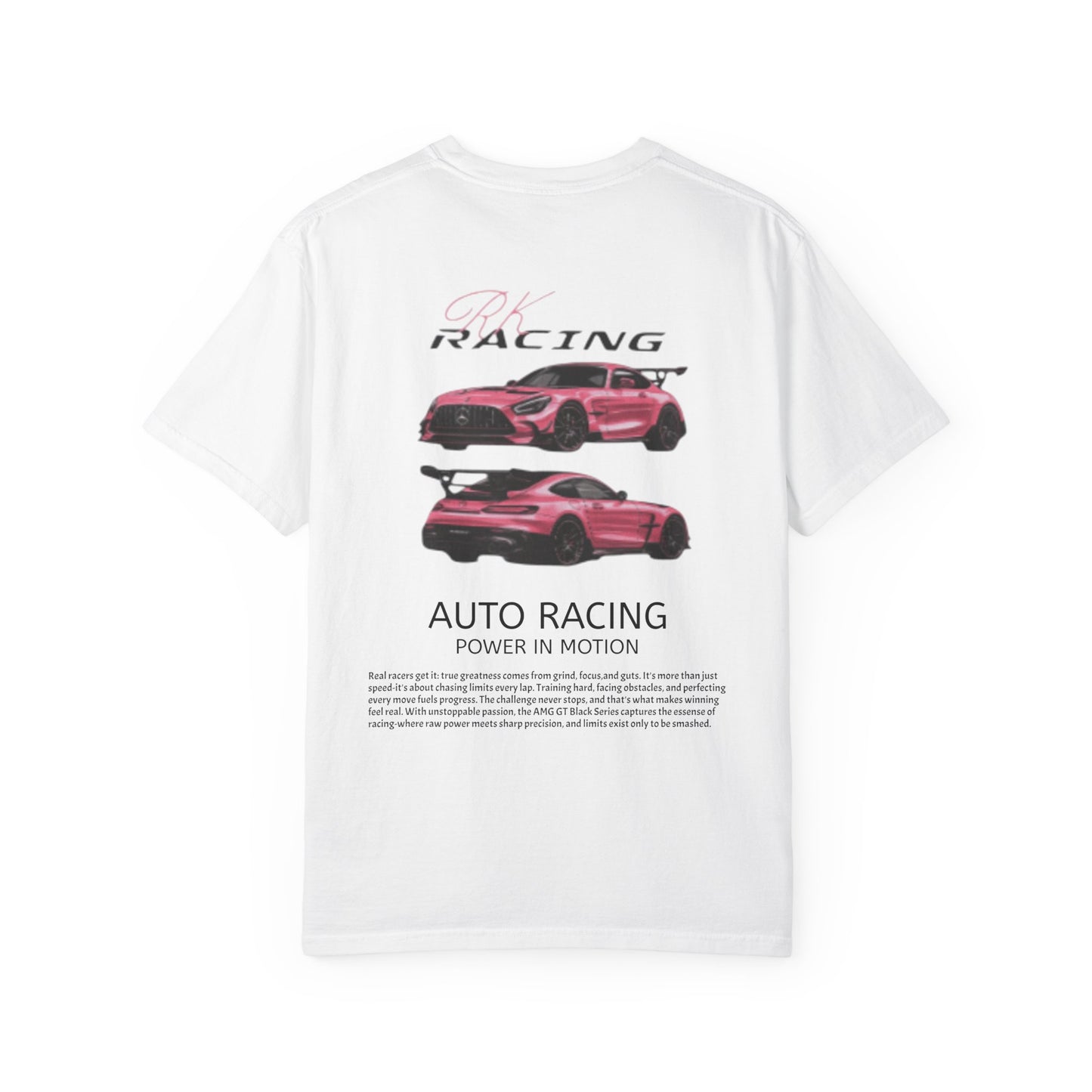 Pink Mercedes AMG GT Unisex T-shirt
