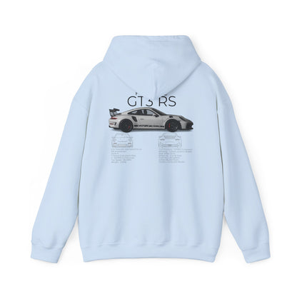 Hoodie Porsche GT3 RS Vintage Style Unisex Sweatshirt | Car Lover Gift