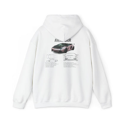 Lamborghini Aventador Graphic Hoodie