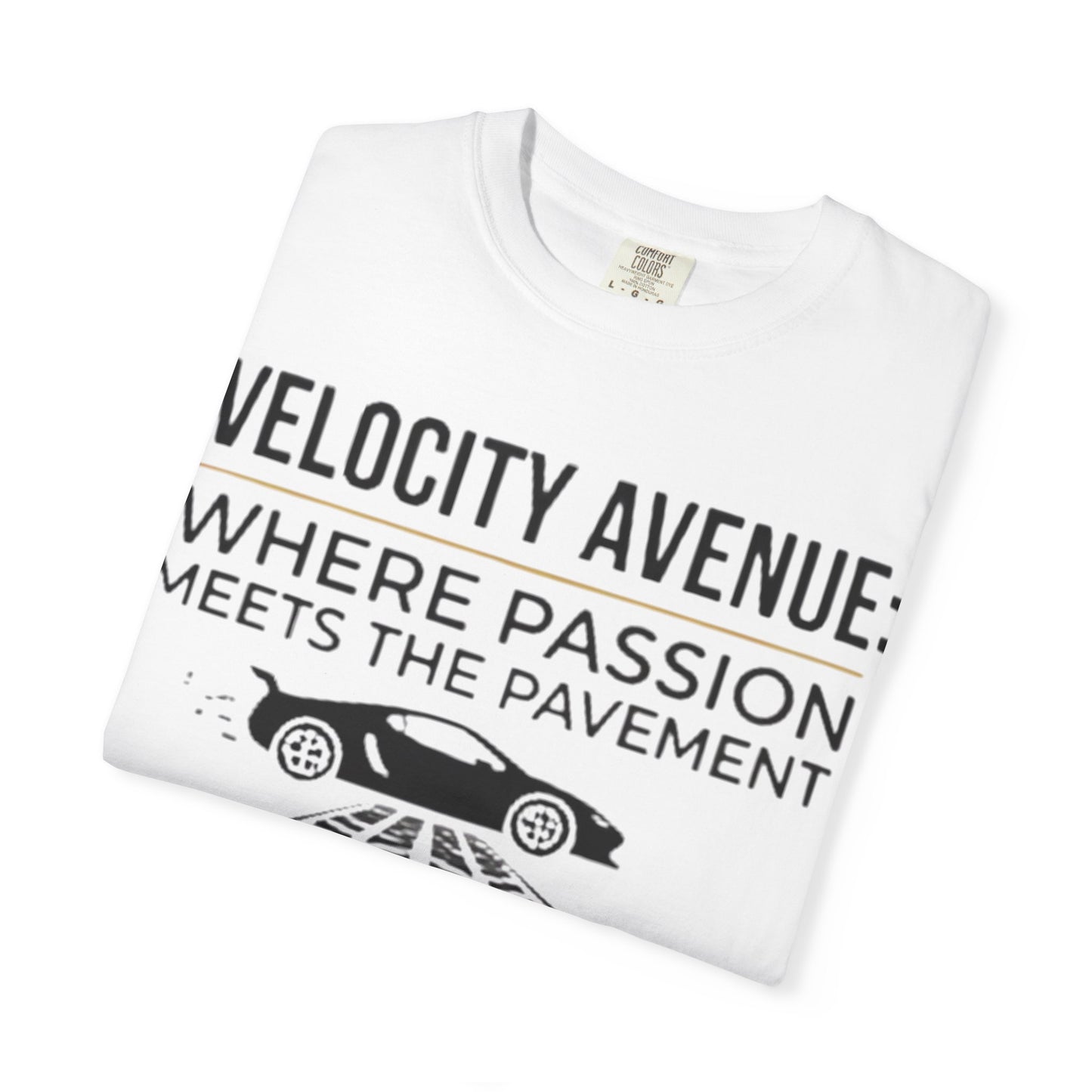 Velocity Avenue Unisex T-shirt - Passion meets the pavement