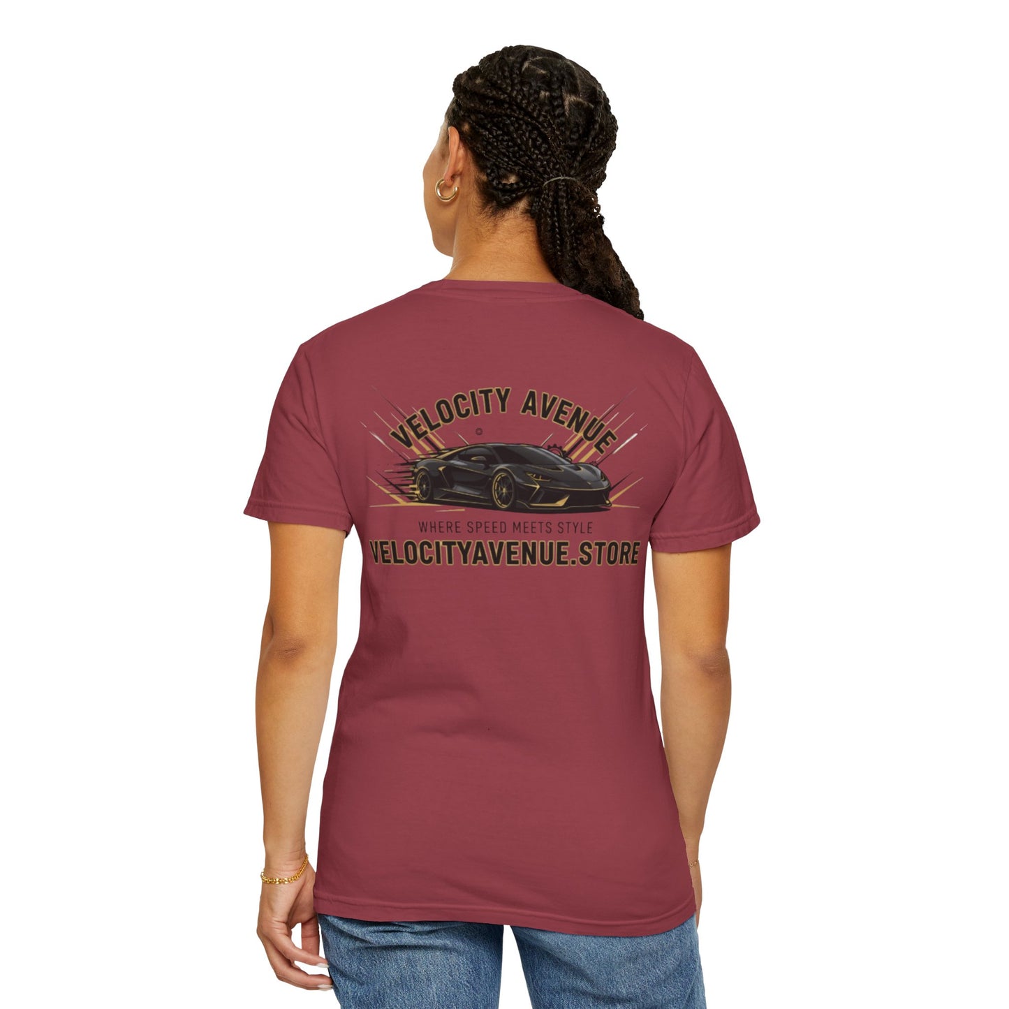 Velocity Avenue Racing Design Vintage Unisex T-Shirt