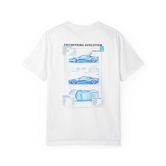 Engineering Evolution T-Shirt | Cool Graphic Tee for Car Enthusiasts | Unisex Garment-Dyed Shirt, Gift for Him, Automotive Apparel, [...]