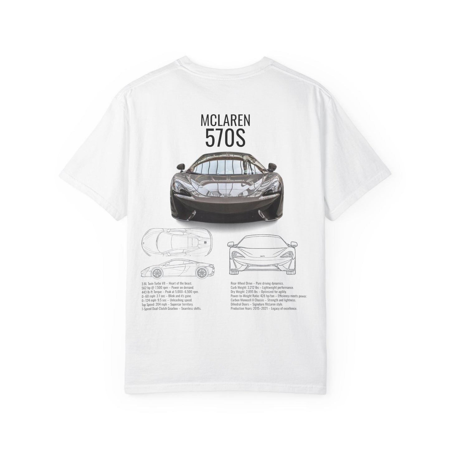 McLaren 570S Garment-Dyed Tee