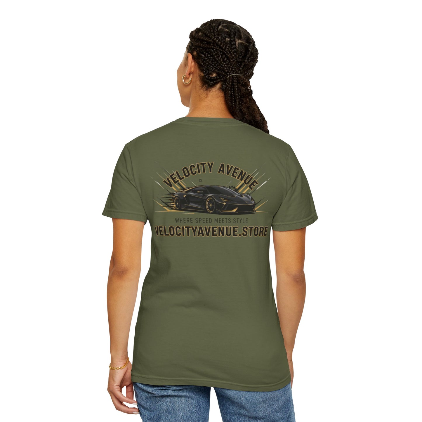 Velocity Avenue Racing Design Vintage Unisex T-Shirt