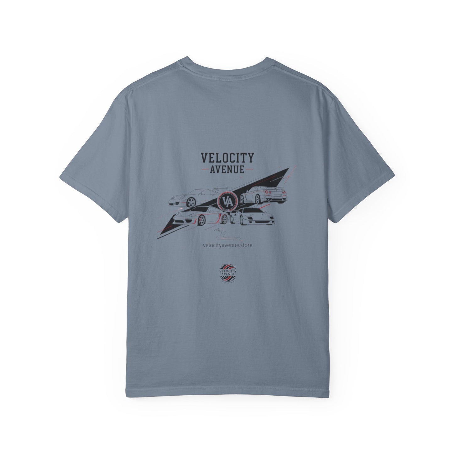 Velocity Avenue T-Shirt - Unisex Garment-Dyed