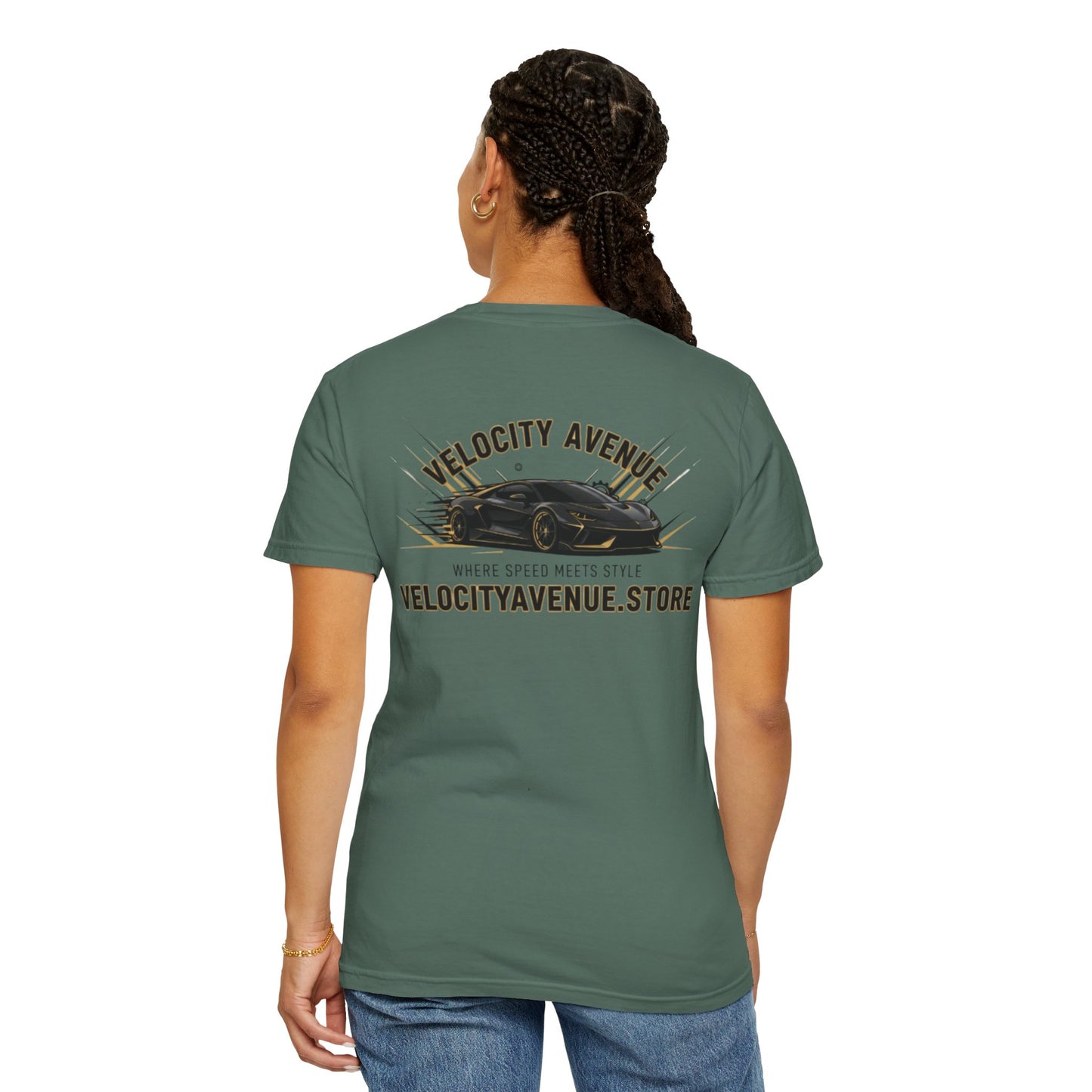 Velocity Avenue Racing Design Vintage Unisex T-Shirt