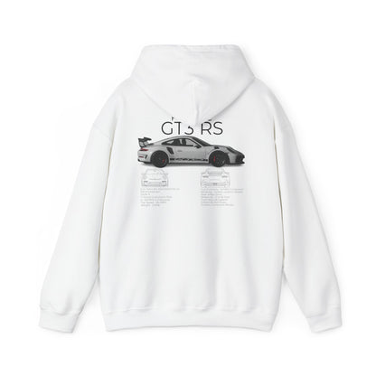 Hoodie Porsche GT3 RS Vintage Style Unisex Sweatshirt | Car Lover Gift