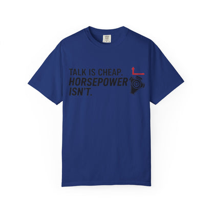 Horsepower Enthusiast T-Shirt, Unisex Garment-Dyed Tee for Car Lovers, Gifts for Dads, Father's Day, Auto Shows, Racing Events, [...]