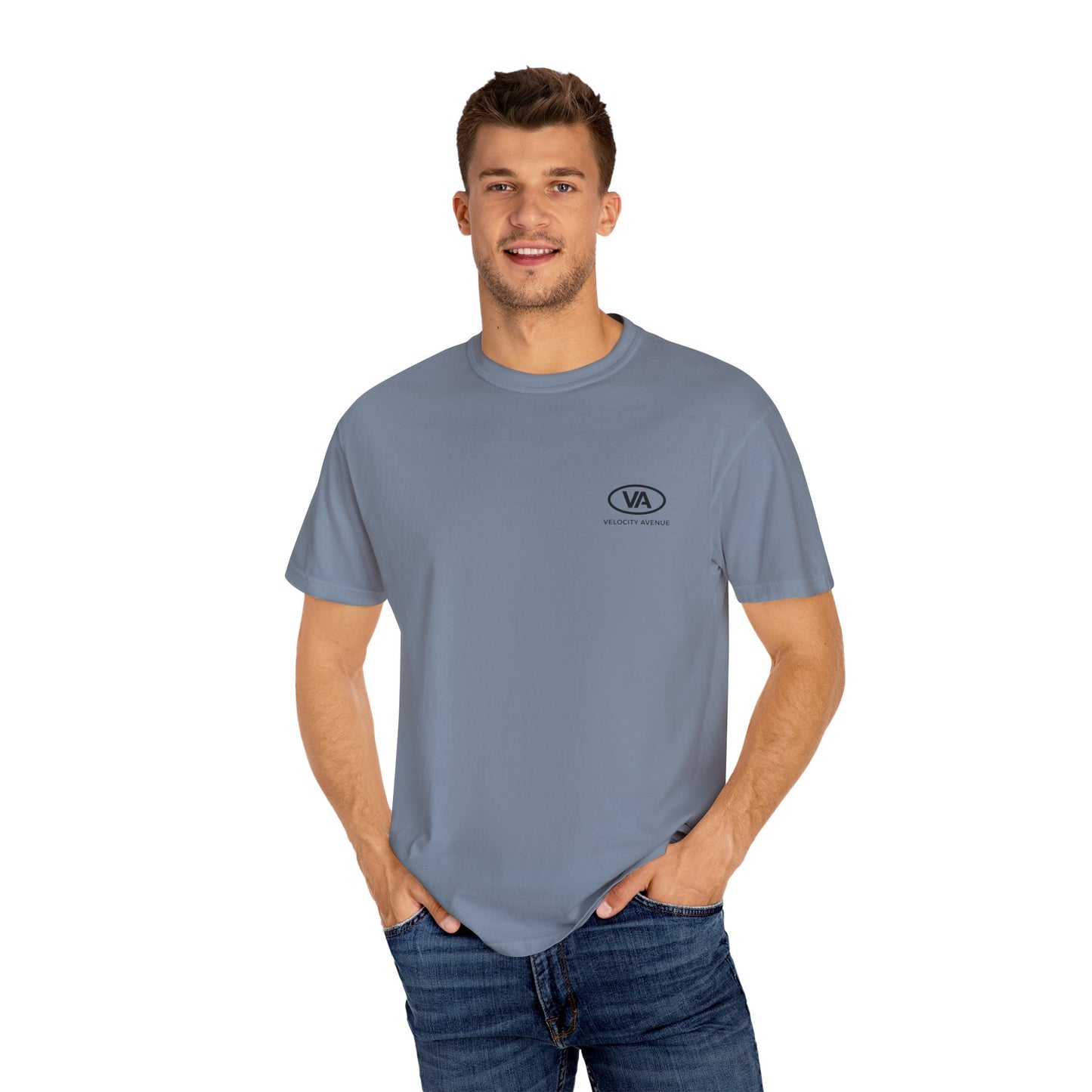 Velocity Avenue T-Shirt - Unisex Garment-Dyed
