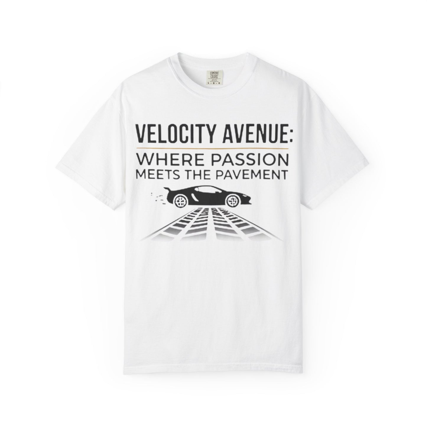 Velocity Avenue Unisex T-shirt - Passion meets the pavement