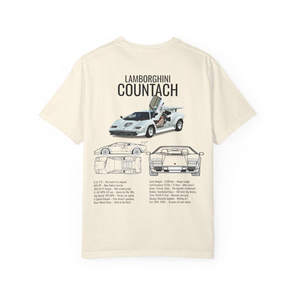 Vintage Lamborghini Countach Graphic Tee