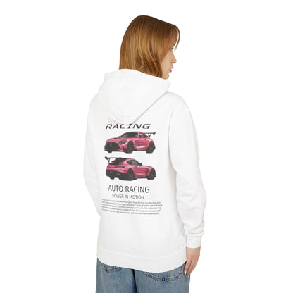 Pink Mercedes AMG GT Unisex Hoodie - Lightweight