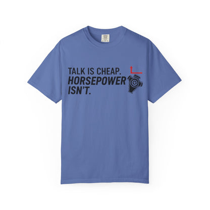 Horsepower Enthusiast T-Shirt, Unisex Garment-Dyed Tee for Car Lovers, Gifts for Dads, Father's Day, Auto Shows, Racing Events, [...]