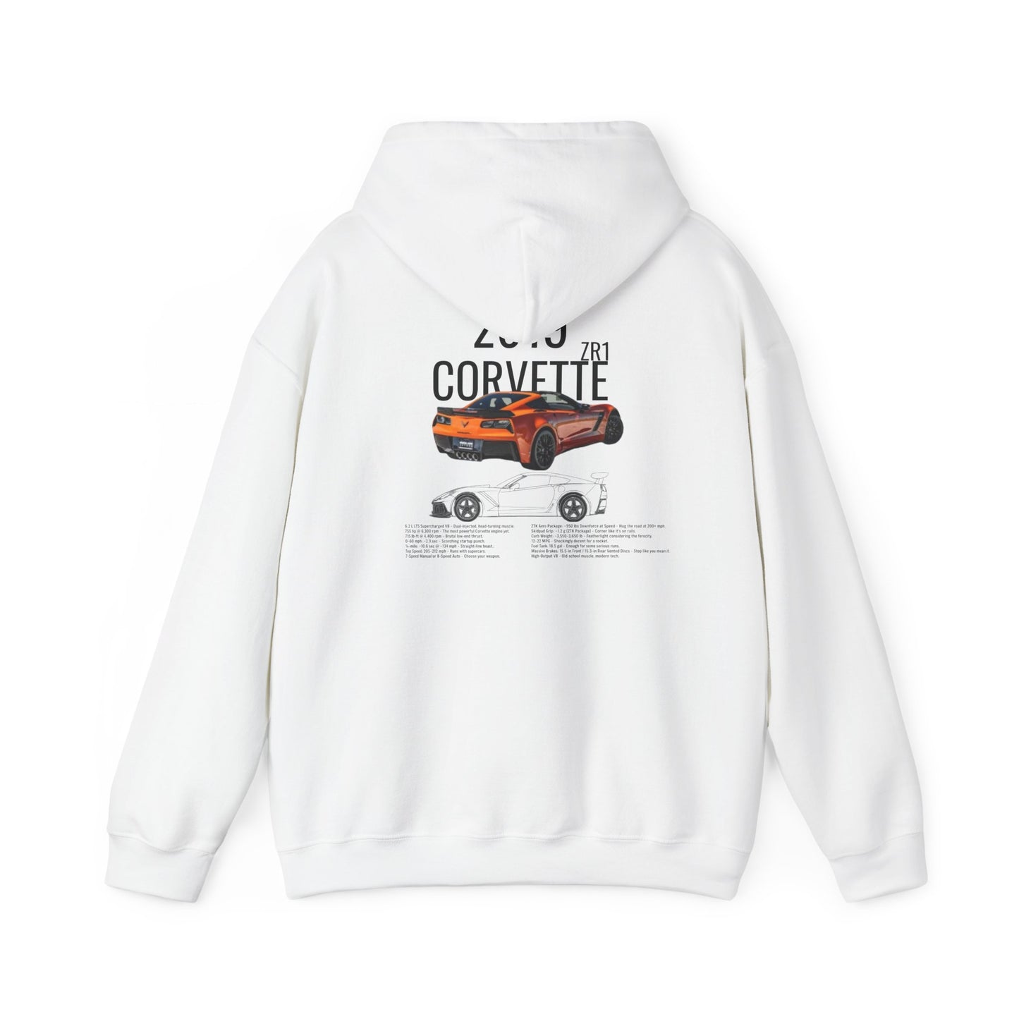 Corvette ZR1 Hoodie | Car Enthusiast Apparel