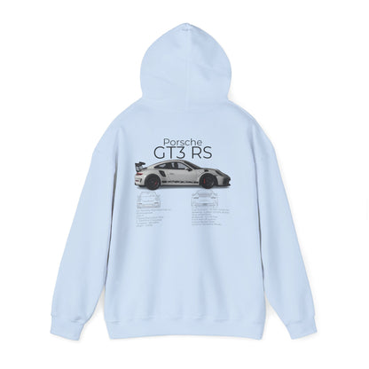 Hoodie Porsche GT3 RS Vintage Style Unisex Sweatshirt | Car Lover Gift