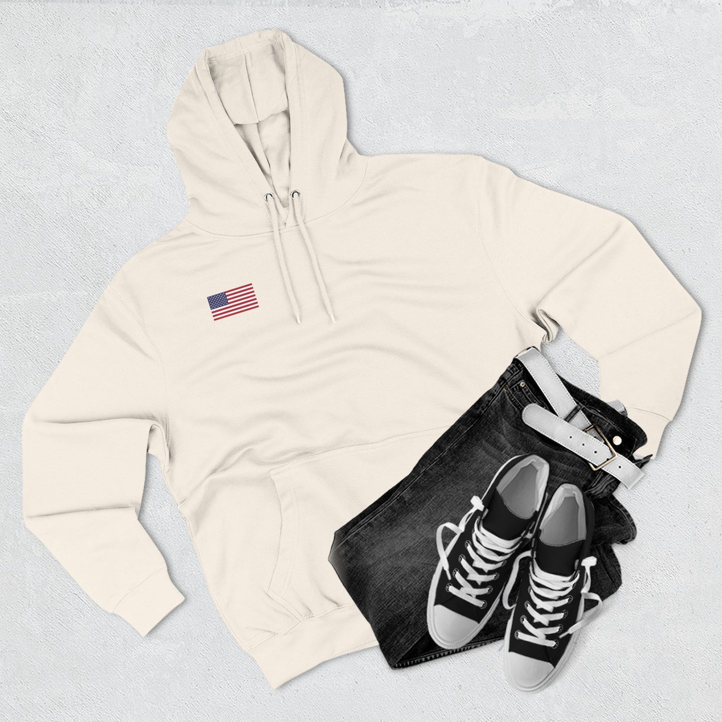 GT500 Three-Panel Fleece Hoodie - Cozy Car Enthusiast Sweatshirt, Gift for Muscle Car Lovers, Automotive Apparel, Race Day Outfit