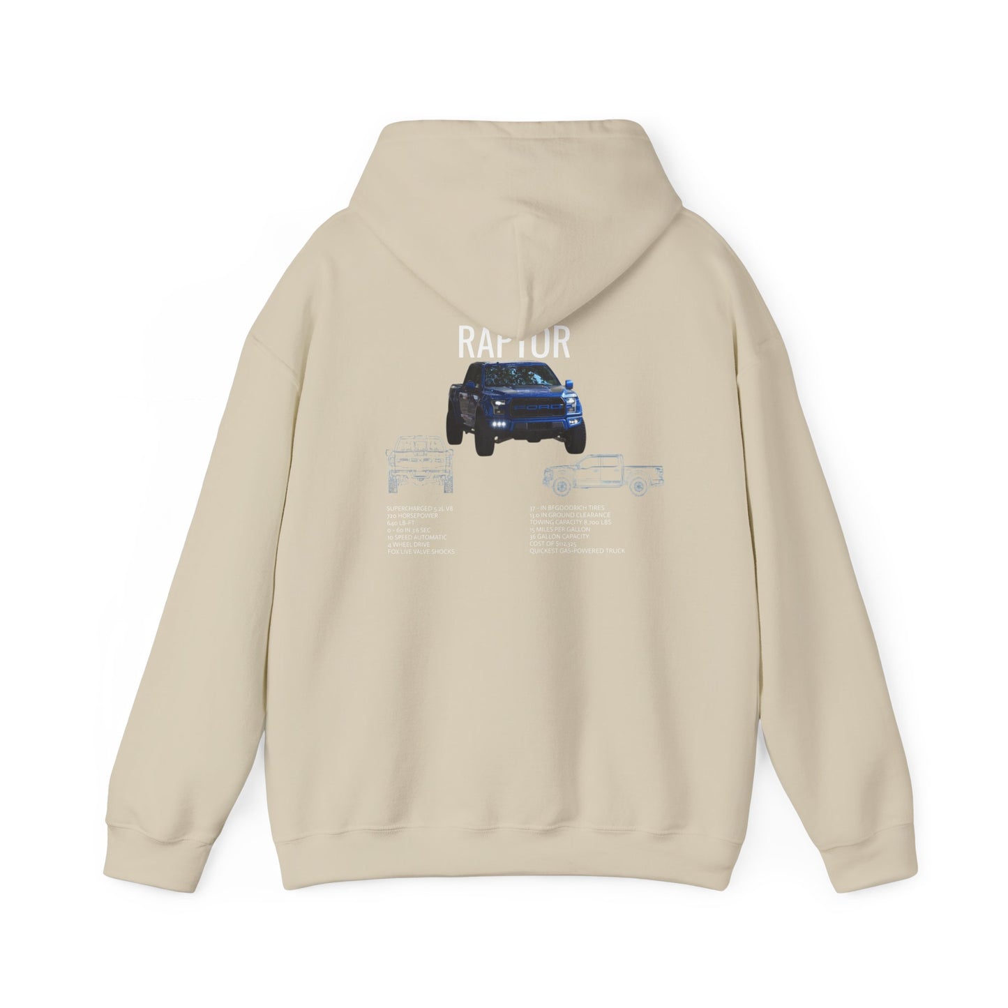 Ford Raptor Graphic Hoodie - Unisex
