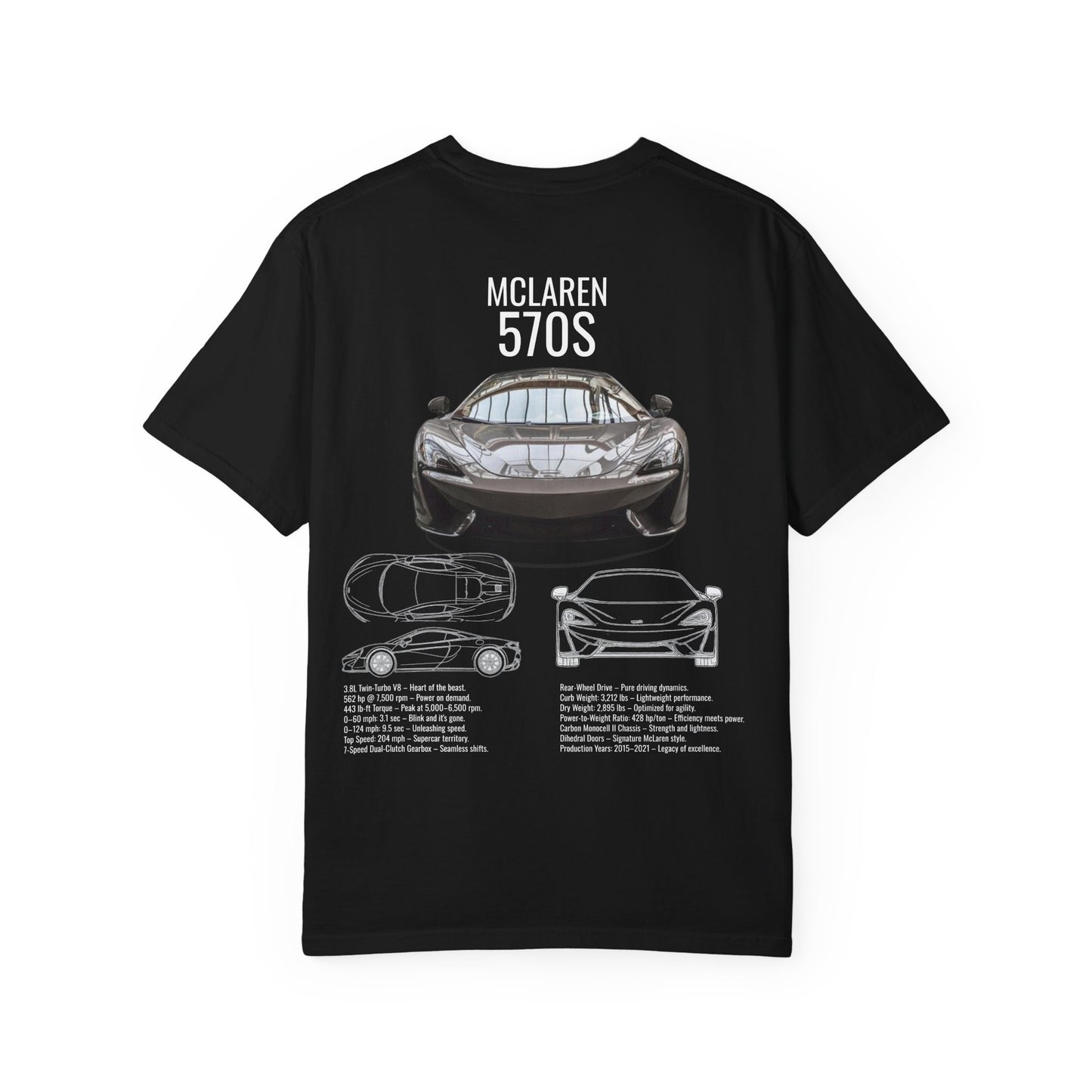 McLaren 570S Garment-Dyed Tee