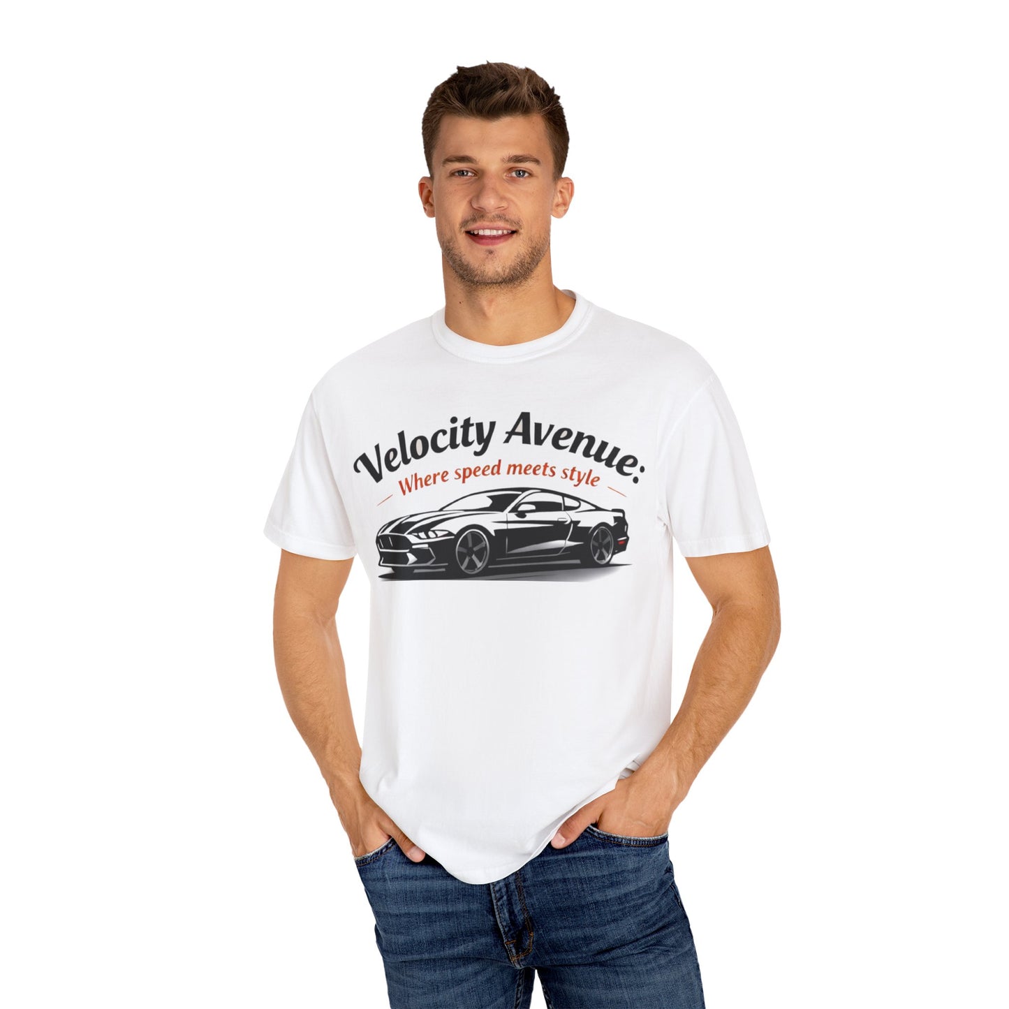 Speed-Themed Unisex T-Shirt, Stylish Car Tee for Auto Enthusiasts, Casual Wear, Perfect for Gifts, Car Show Events, Streetwear