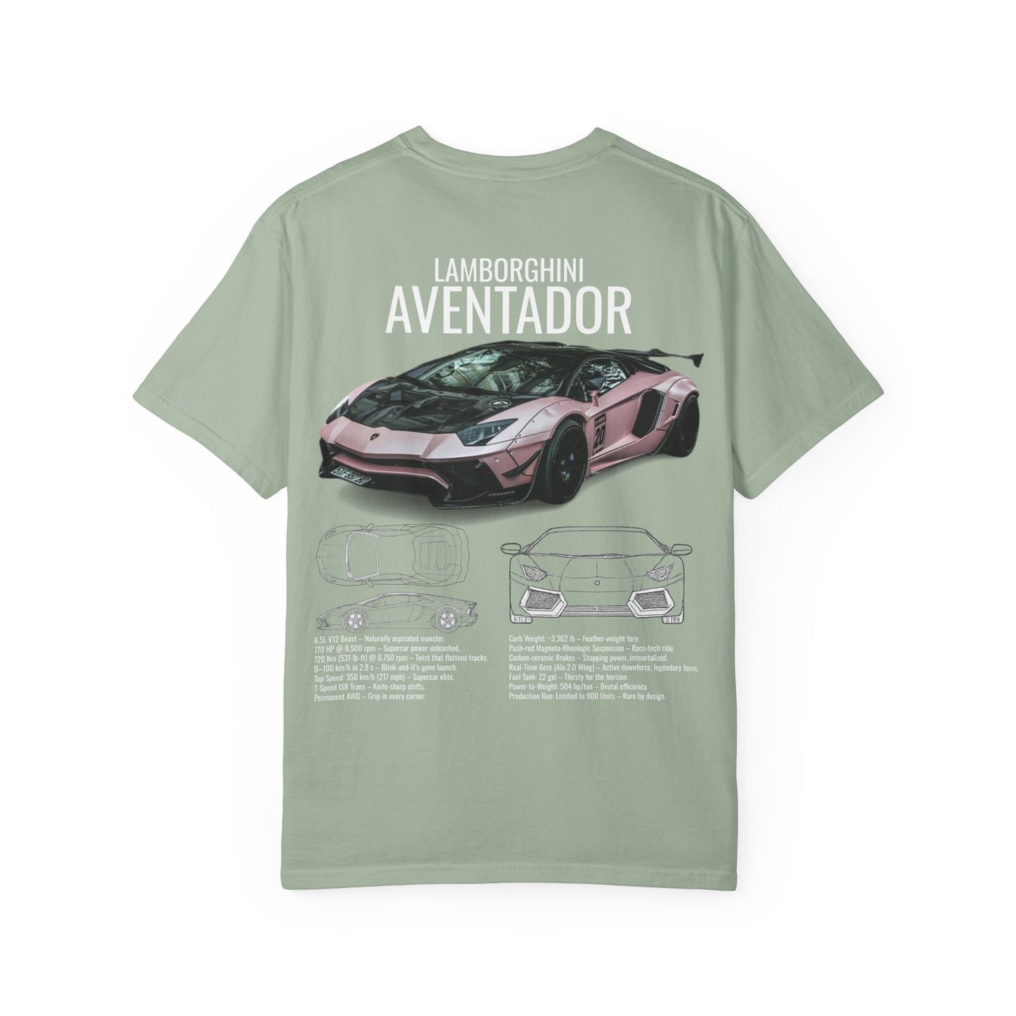 Lamborghini Aventador Graphic T-Shirt