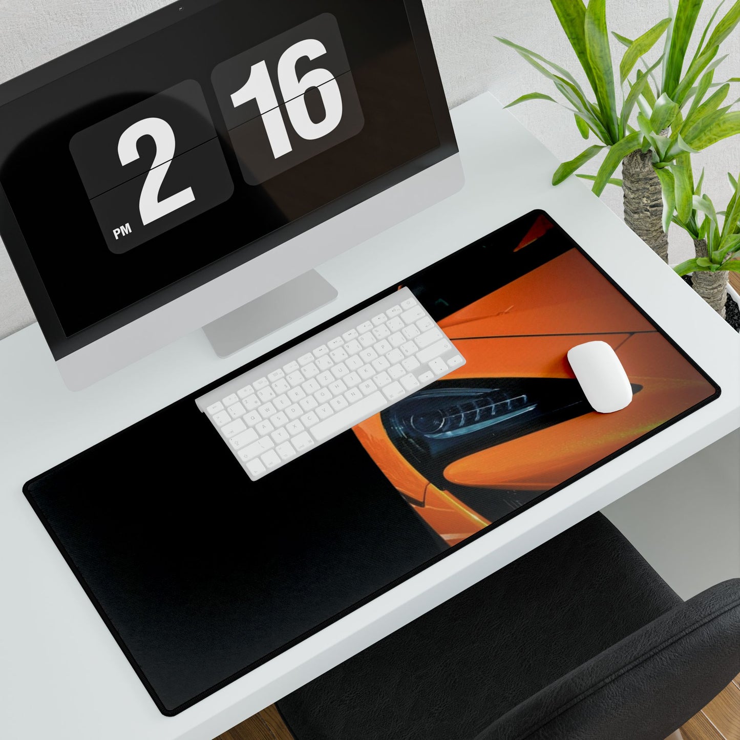Automotive Desk Mat McLaren 570S Black