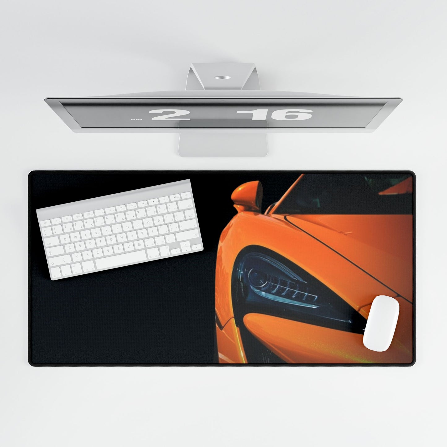 Automotive Desk Mat McLaren 570S Black