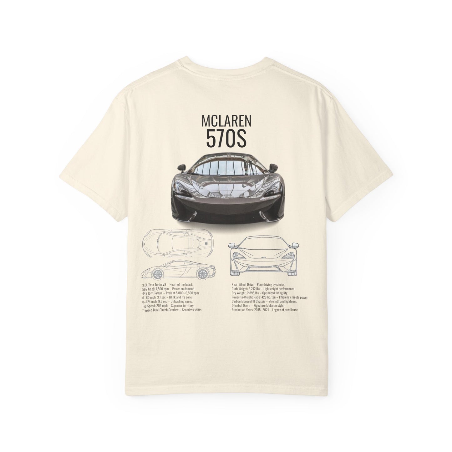 McLaren 570S Garment-Dyed Tee